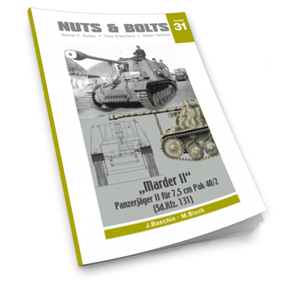 Nuts and Bolts 31.Marder II" (Sd.Kfz. 131) - Panzerjäger II für 7,5 cm Pak 40/2