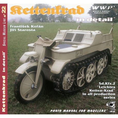 Red 22.Kettenkrad in detail