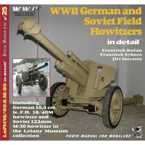 Red 25.WWII German and Soviet Field Howitzers in detail
