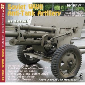 Red 27.Soviet WWII Anti-Tank Artillery in detail