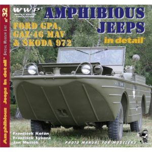 Red 32.Amphibious Jeeps in detail