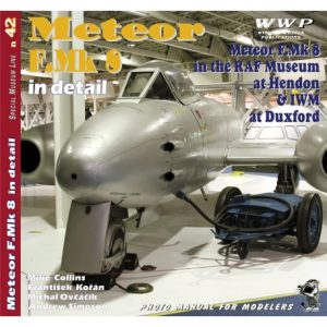 Red 42. Meteor F.Mk 8 in detail