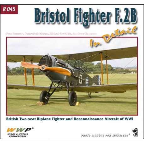 Red 45. Bristol Fighter F.2B in detail