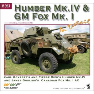 Red 63.Humber Mk. IV and GM Fox Mk. I in detail