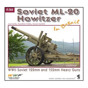 Red 66. Soviet ML-20 Howitzer in detail