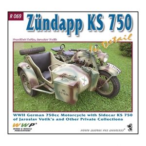 Red 69.Zundapp KS 750 in detail