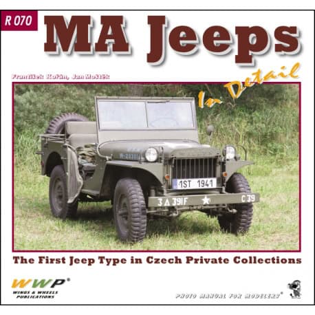 Red 70.MA Jeeps in detail