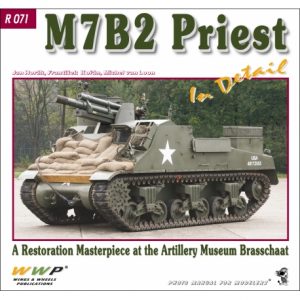 Red 71. M7B2 Priest in detail