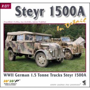 Red 77.Steyr 1500A Trucks in detail