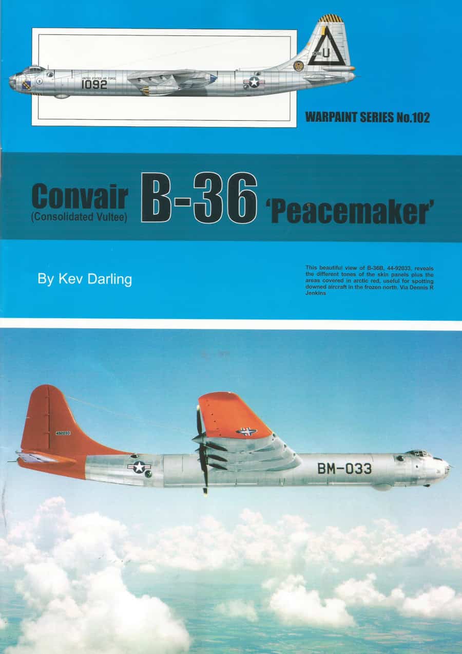 Warpaint 102.Convair B-36
