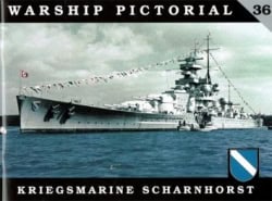 Warship Pictorial 36.Kriegsmarine Scharnhorst
