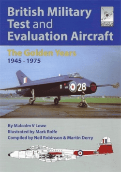 British Military Test and Evaluation Aircraft.