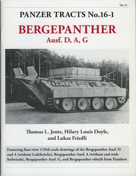Panzer Tracts No.16-1 – Bergepanther