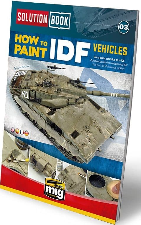 SOLUTION BOOK HOW TO PAINT IDF VEHICLES (Multilingual)