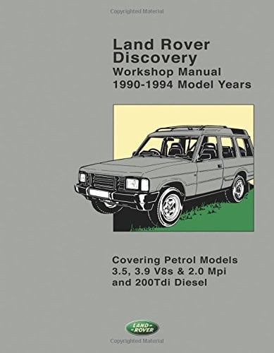 Land Rover Discovery Workshop Manual 1990-1994 Model Years