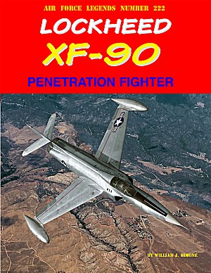 AFL 222.Lockheed XF-90 Penetration Fighter