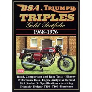 BSA & Triumph Triples Gold Portfolio 1968-1976
