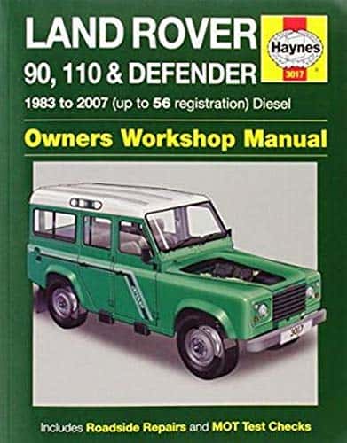 Land Rover 90, 110 & Defender Diesel (83 - 07) Haynes Repair Manual