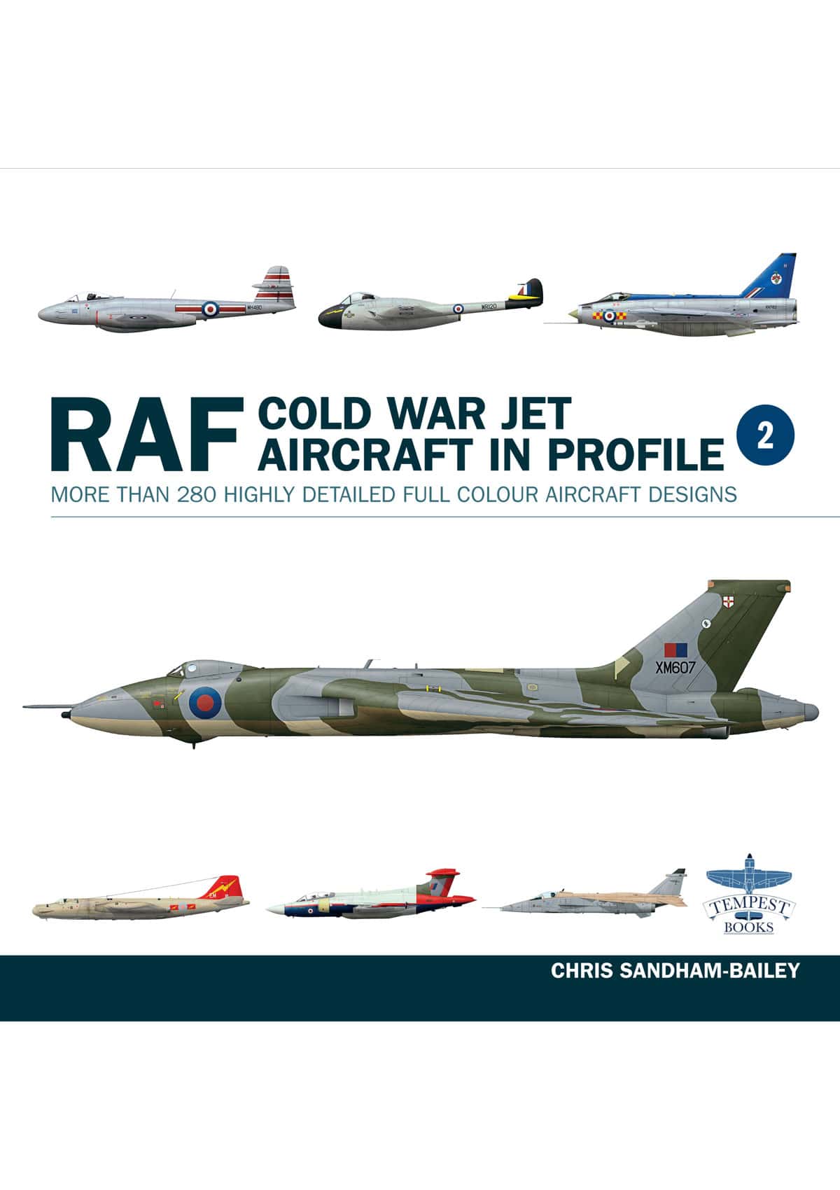 RAF COLD WAR JET AIRCRAFT IN PROFILE
