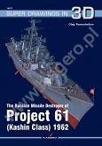 Super Drawings 16077. The Russian Destroyer of Projekt 61 (Kashin Class) 1962