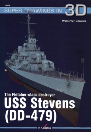 Super Drawings 16078. The Fletcher-Class Destroyer USS Stevens