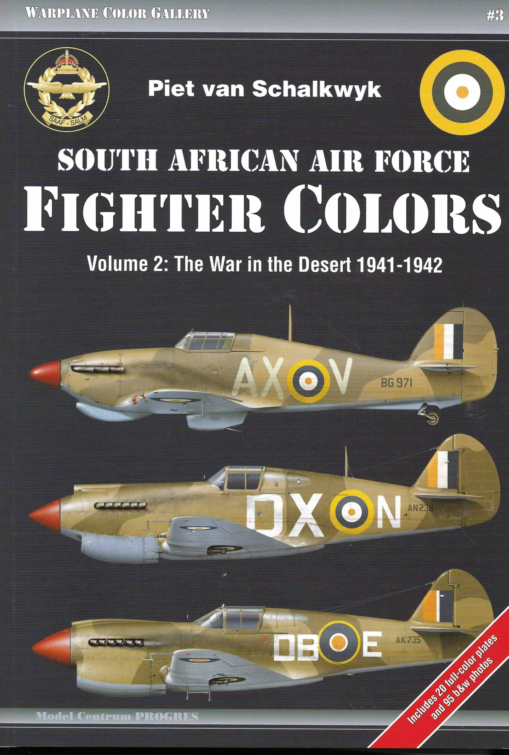 WCG 3.South African Air Force Fighter Colors Volume 2.The War in the Desert  1941-1942