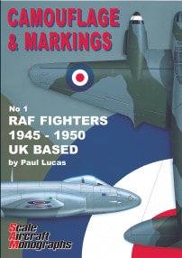 Camouflage and Markings Number 1.RAF Fighters 1945 - 1950 UK based