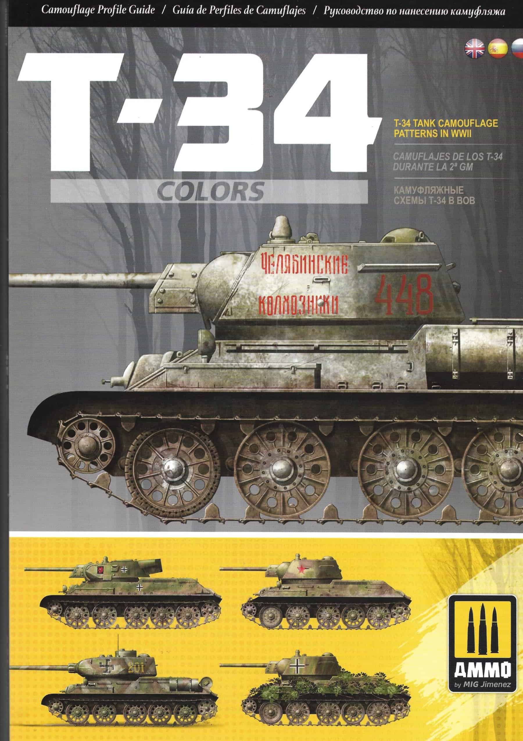 Camouflage Profile Guide. T-34 Colors