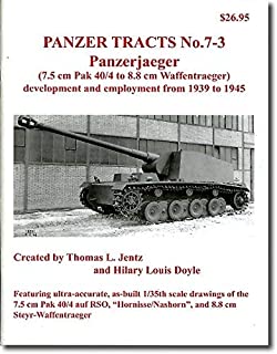 Panzer Tracts No. 7-3 Panzerjaeger