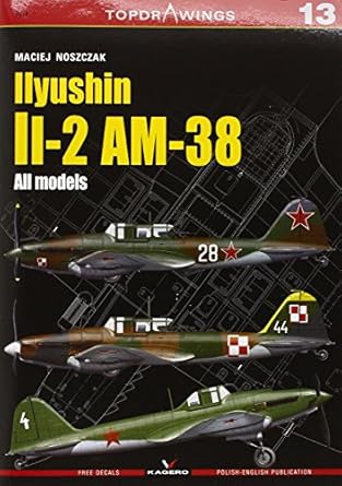 Top Drawings 13. Ilyushin IL-2 AM -38