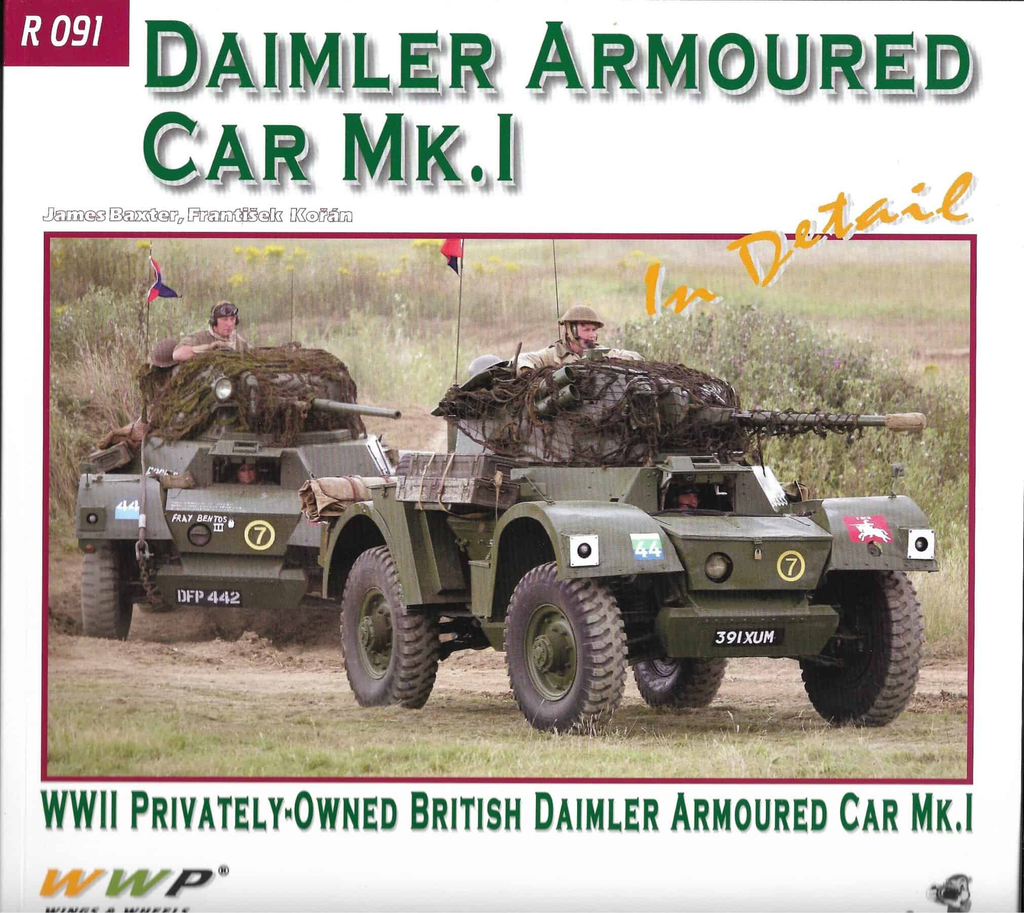 WWP Red 91. Daimler Armoured Car Mk.1 in Detail.