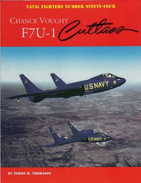 Naval Fighters 94. Chance Vought F7U-1 Cutlass