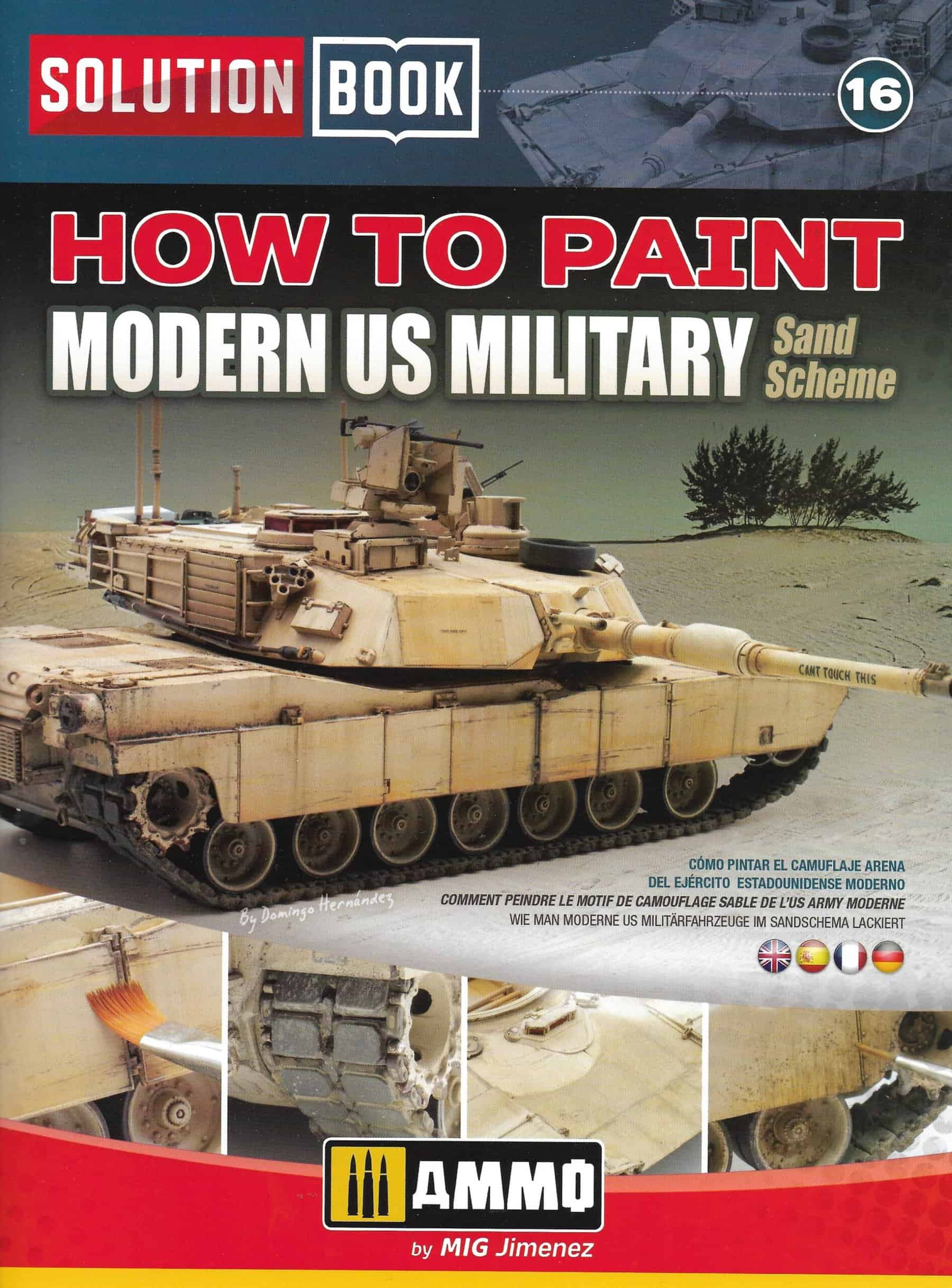 Solution Book 16. How to paint Modern US Military Sand Scheme