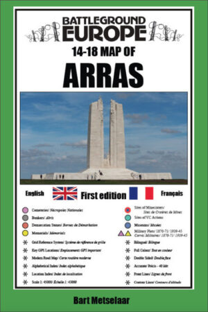 Battleground Europe 14-18 Map of Arras