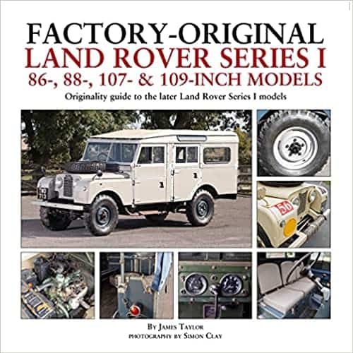 Factory original Land Rover Series 1 86,88,107 and 109 inch Models