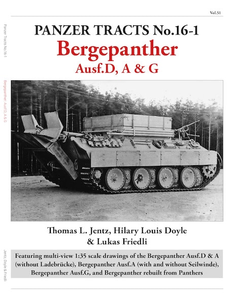 Panzer Tracts 16-1. Bergepanther Ausf.D,A and G