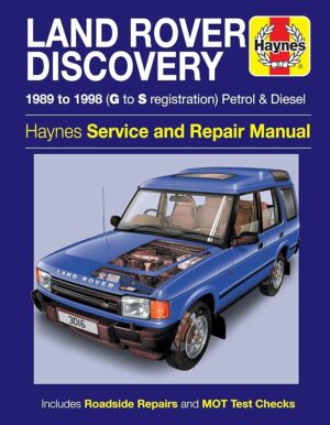 Land Rover Discovery 1989 to 1998 Workshop Manual