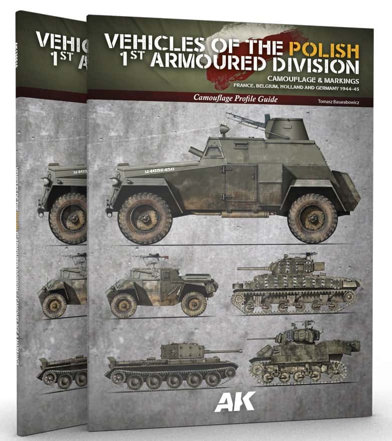 Vehicles of the Polish 1st Armoured Division Camouflage and Markings