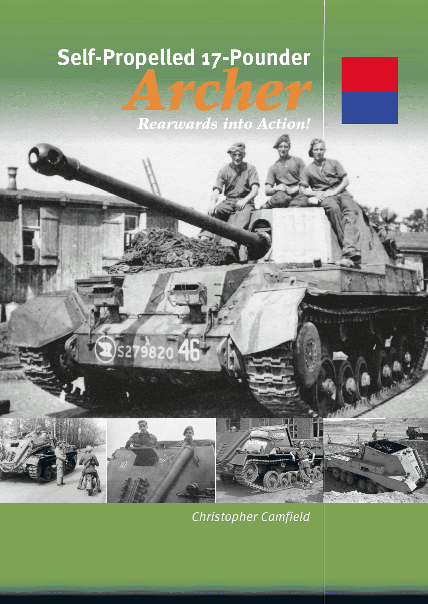 Self-Propelled 17-Pounder - Archer. Rearwards into Action