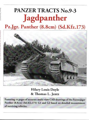 Panzer Tracts 9-3. Jagdpanther  Pz.Jgr.Panther 8.8cm  SdKfz.173