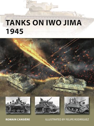 New Vanguard 329. Tanks on Iwo Jima 1945