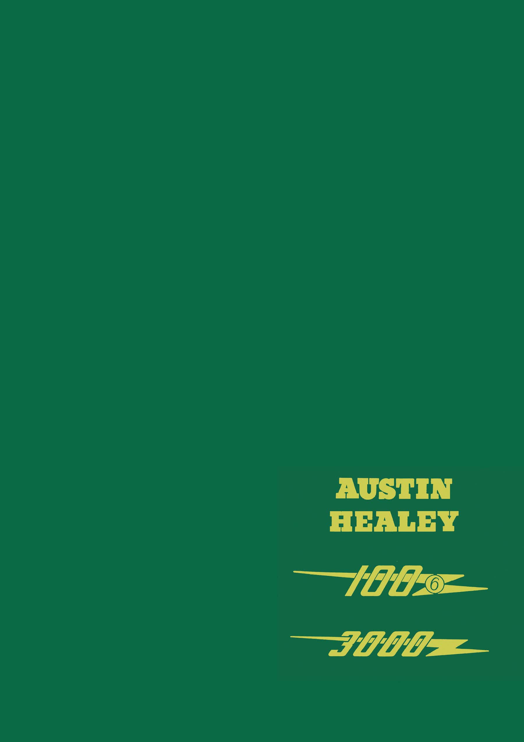 Austin-Healey 100/6 & 3000 Workshop Manual