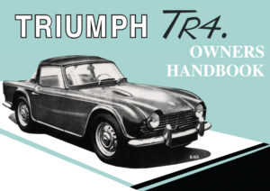 Triumph TR4 Owners Handbook