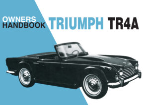 Triumph TR4A Owners Handbook