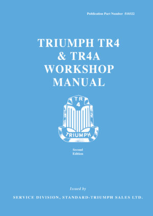 Triumph TR4 and TR4A Workshop Manual
