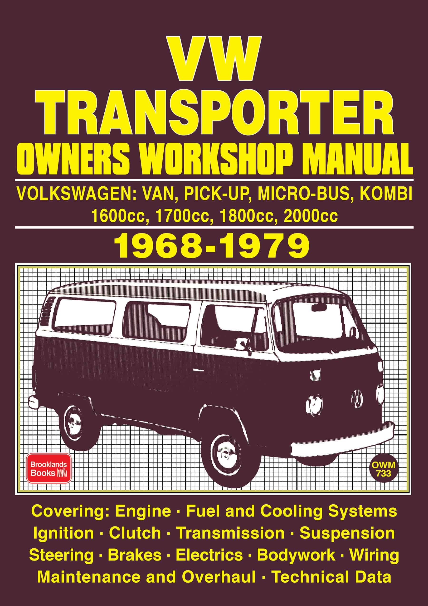 VW Transporter Owners Manual 1968-1979