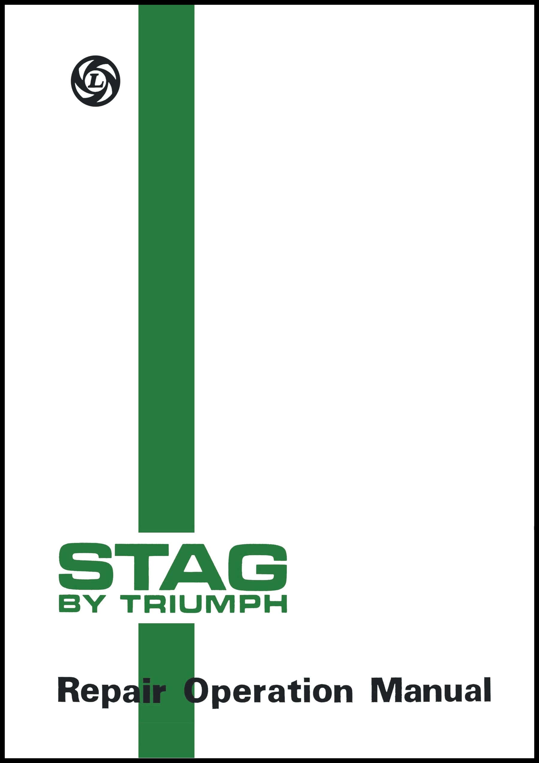 Triumph Stag Repair Operation Manual