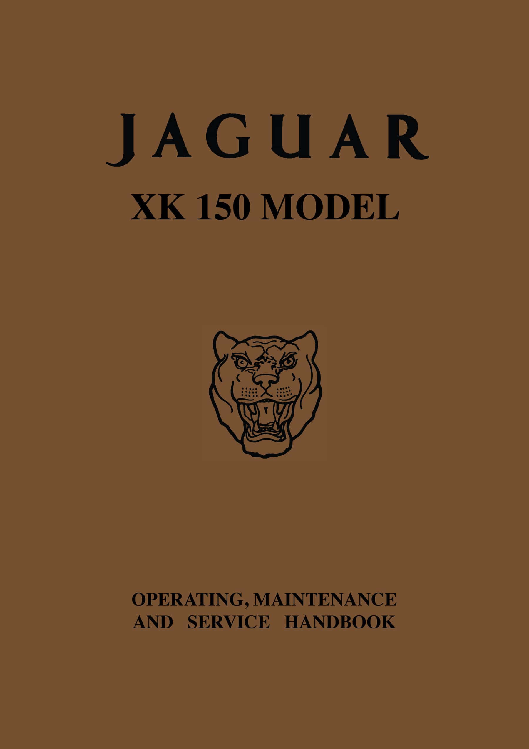 Jaguar XK150 Handbook