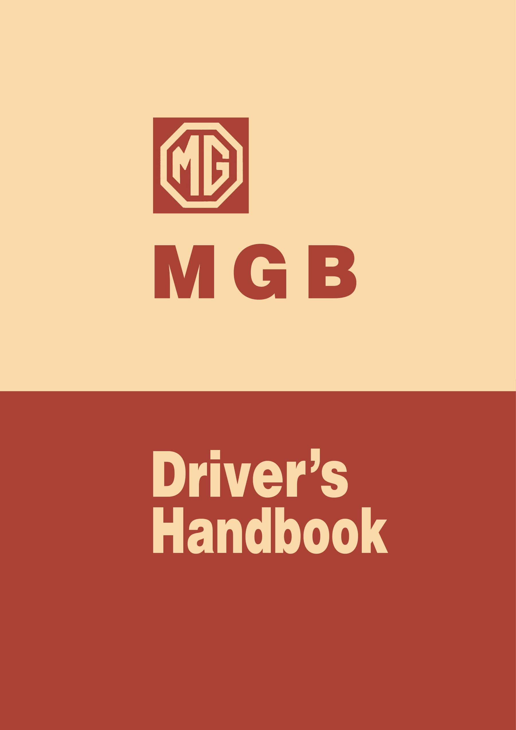 MG MGB Tourer and GT Drivers