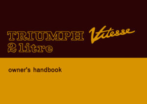 Triumph Vitesse 2-Litre Handbook